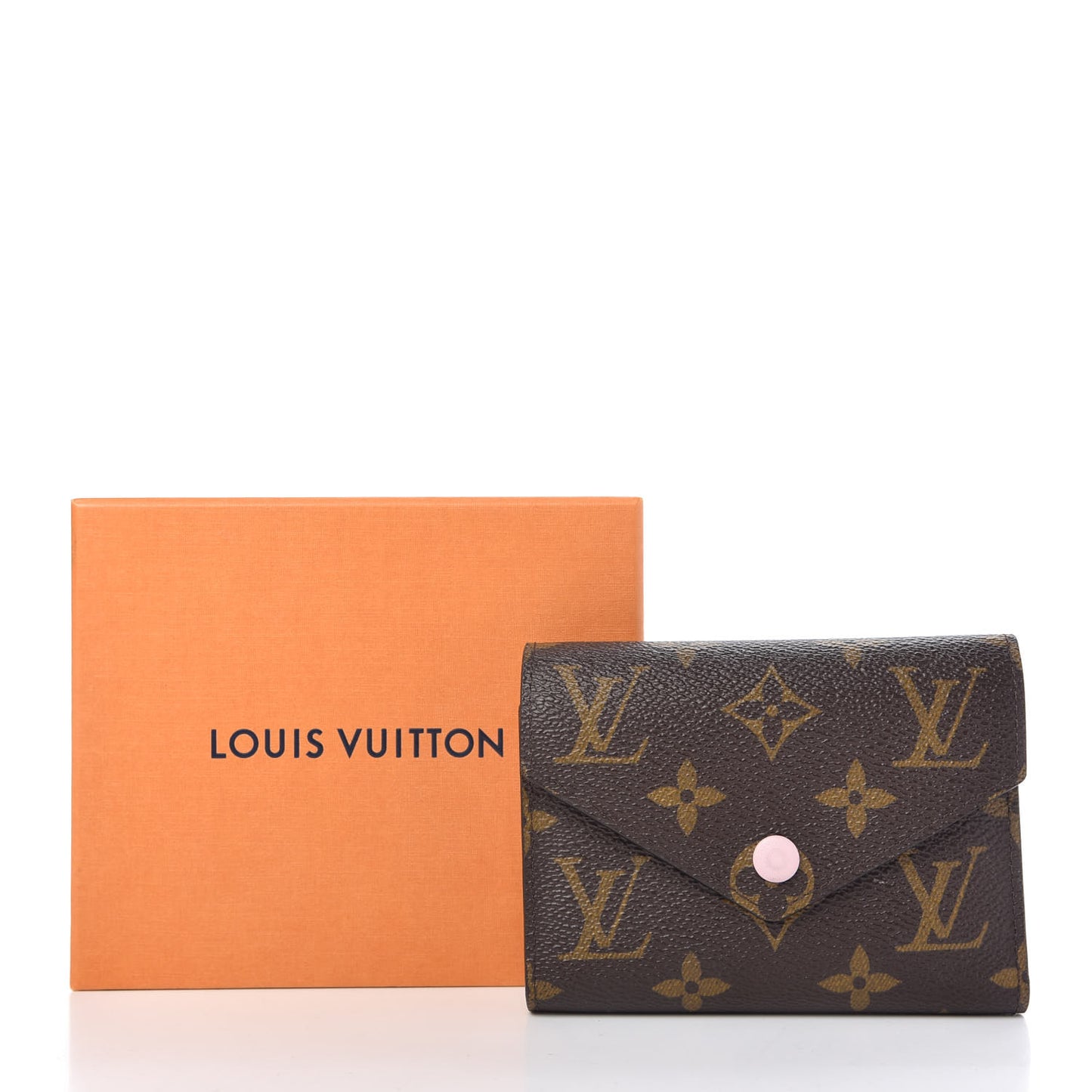 Monogram Victorine Wallet Rose Ballerine