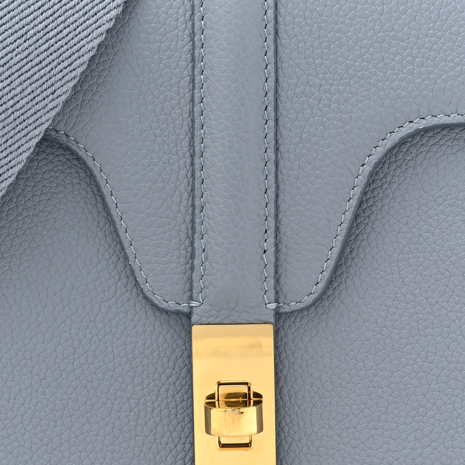 Celine Smooth Calfskin Teen Soft 16 Shoulder Bag Arctic Blue 9 of 11