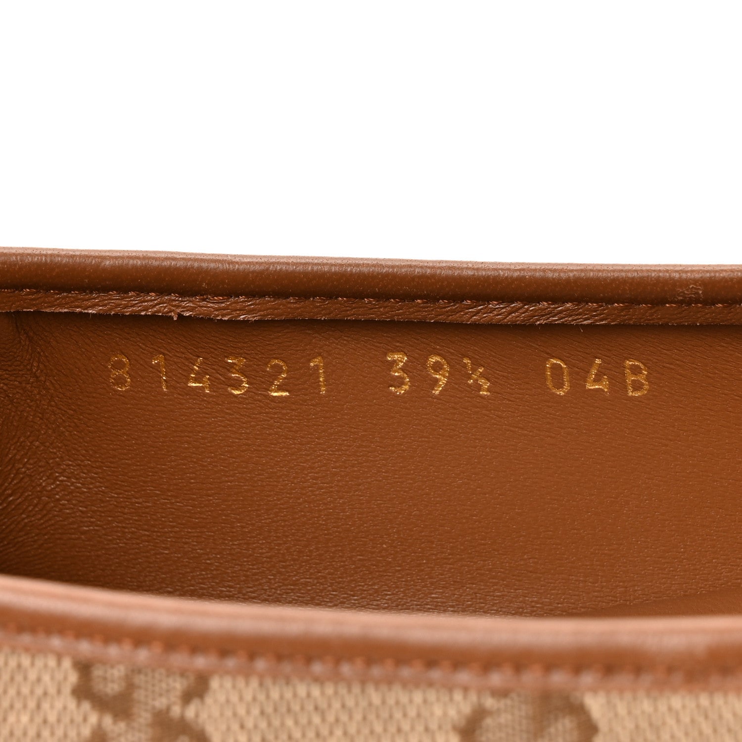 Gucci GG Monogram Horsebit Bow Ballet Flats 39.5 Beige Ebony Sundial 9 of 10