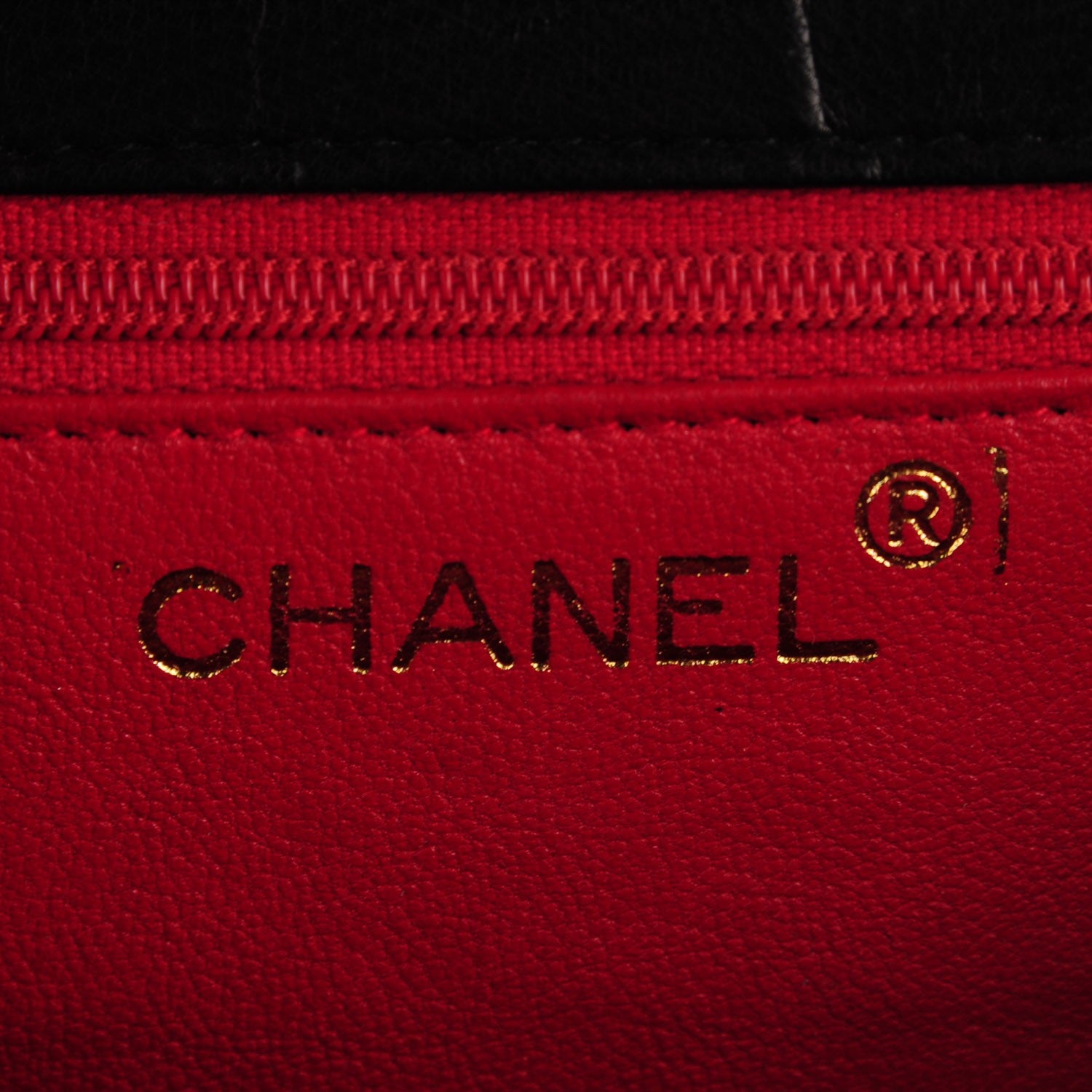 Chanel Satin Pearl Quilted CC Clutch Black 6 of 8