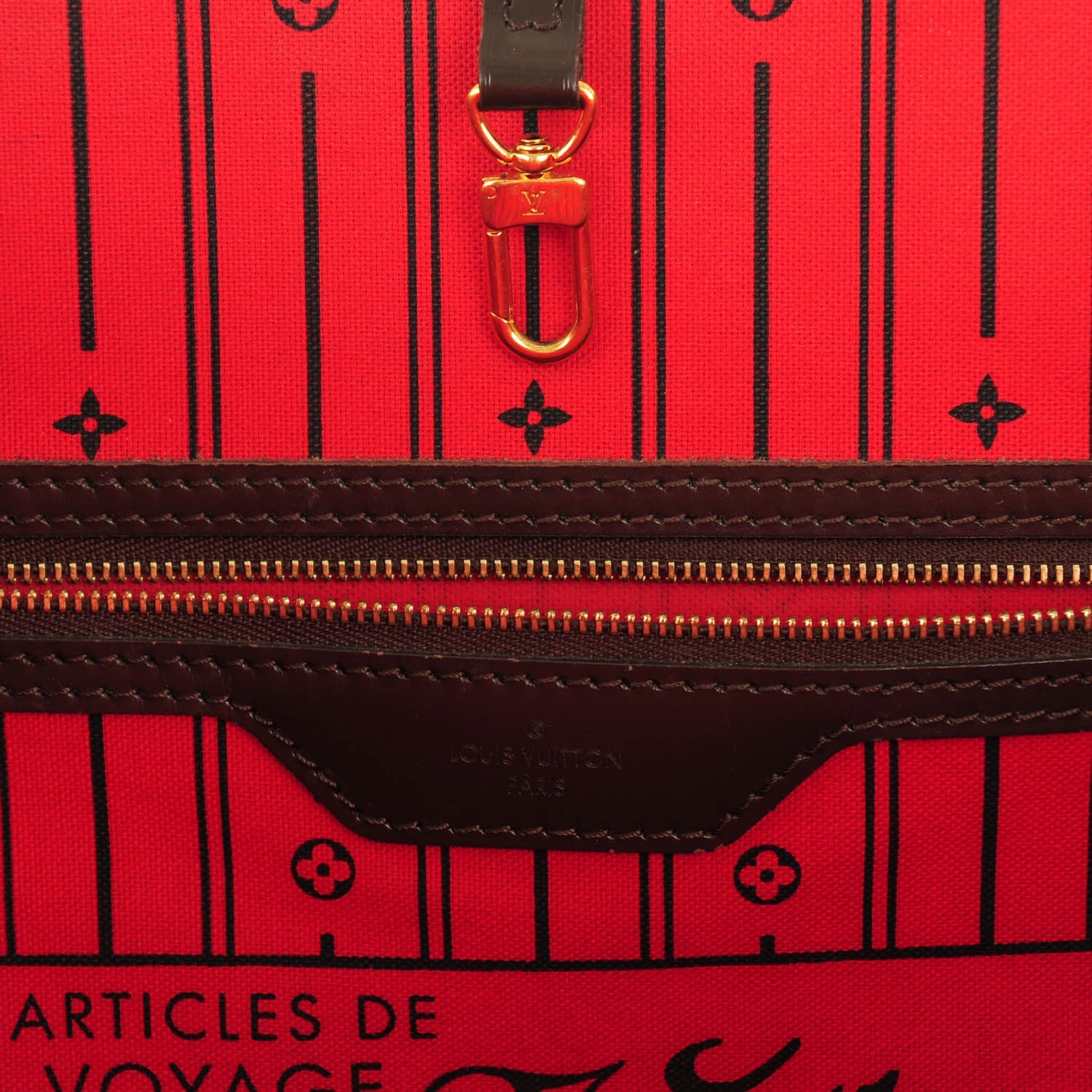 Louis Vuitton Damier Ebene Neverfull GM 6 of 8