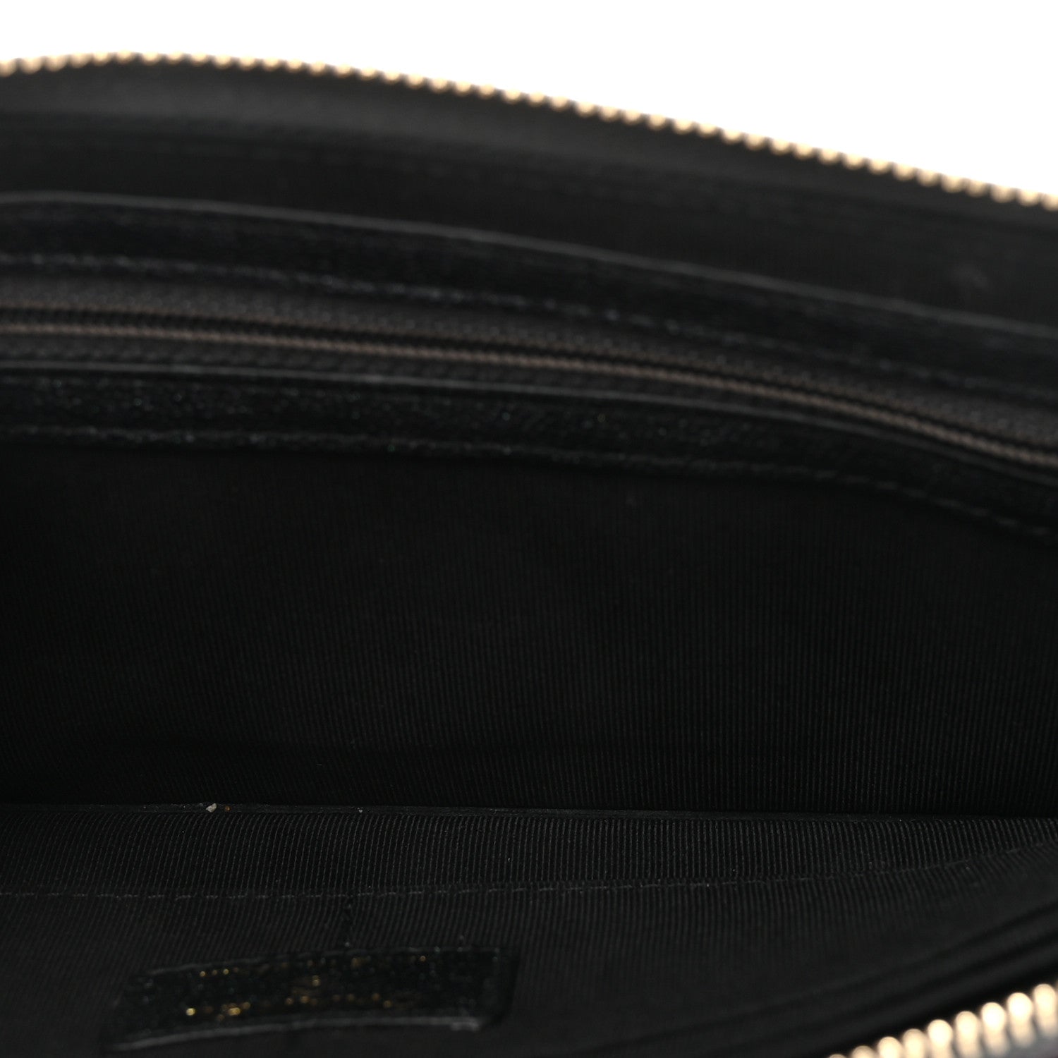 Chanel Iridescent Caviar Quilted Classic Pouch With Handle Black 5 of 7