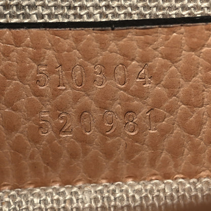 Gucci Dollar Calfskin Small Interlocking G Shoulder Bag Camelia 8 of 11