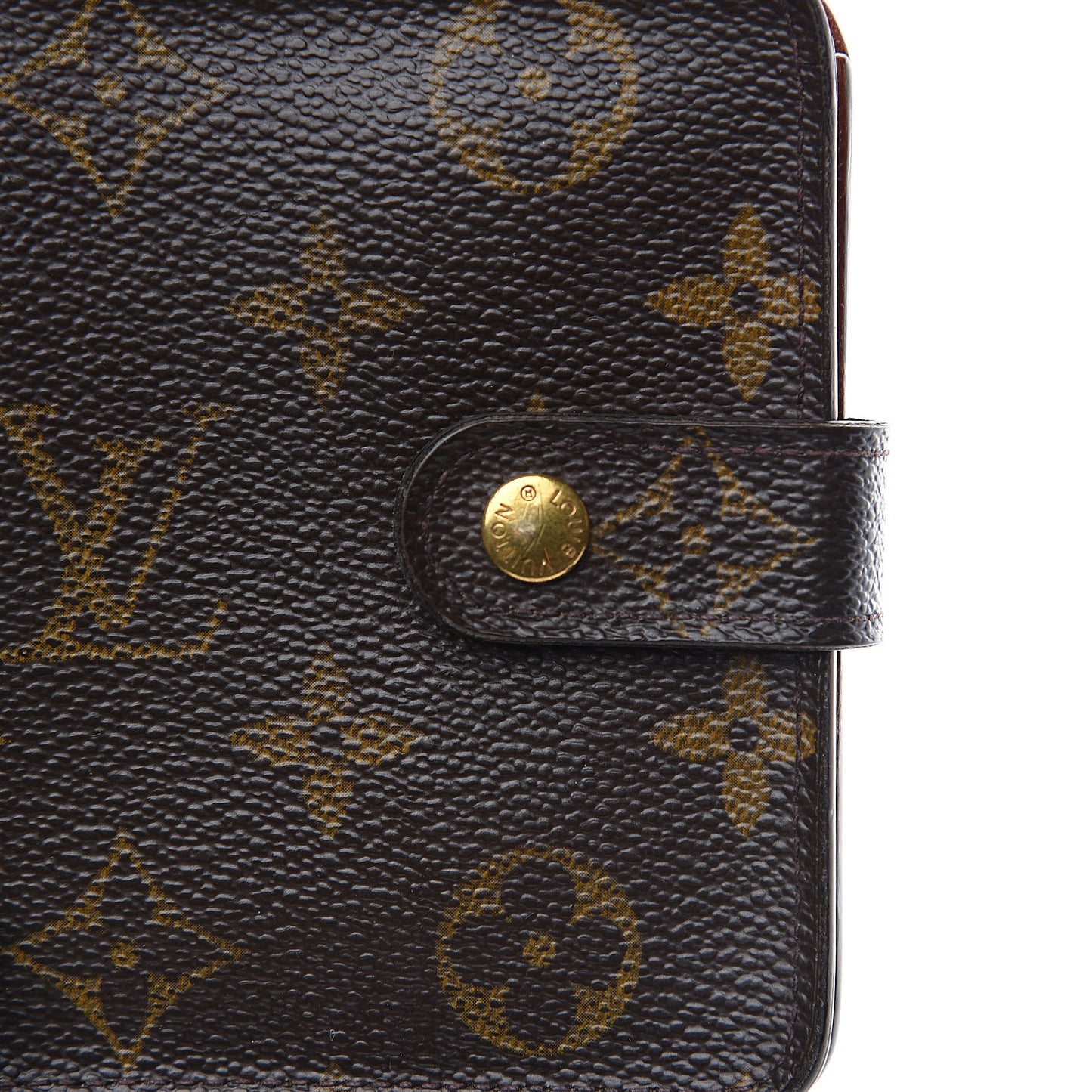 Monogram Compact Zippe Zipped Wallet