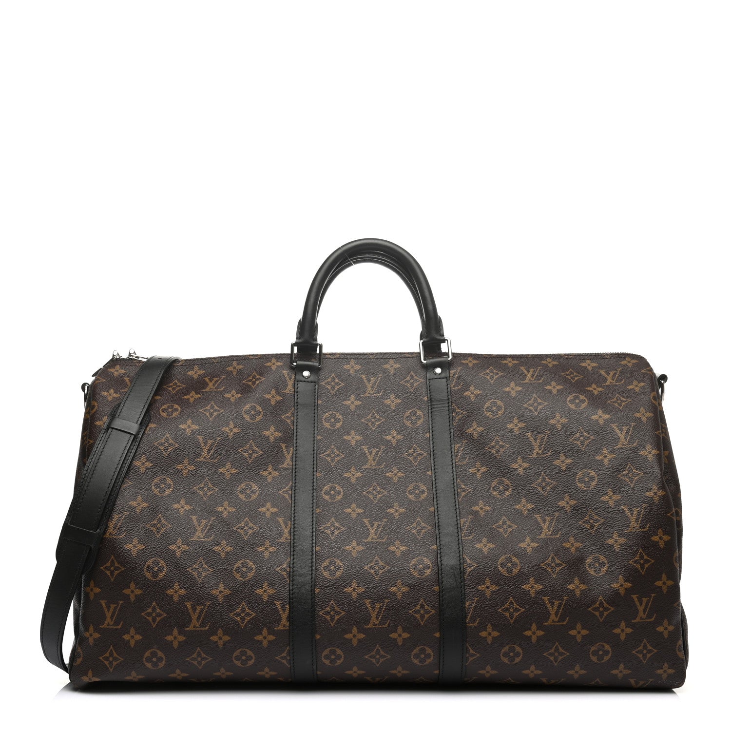 Louis Vuitton Monogram Macassar Keepall Bandouliere 55 1 of 12
