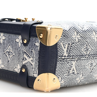 Louis Vuitton Monoglam Side Trunk MM Blue 8 of 9