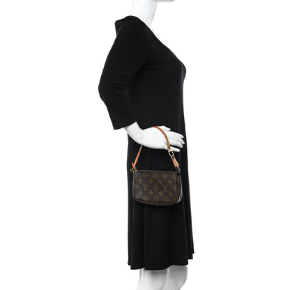Louis Vuitton Monogram Petit Bucket Pouch 2 of 10