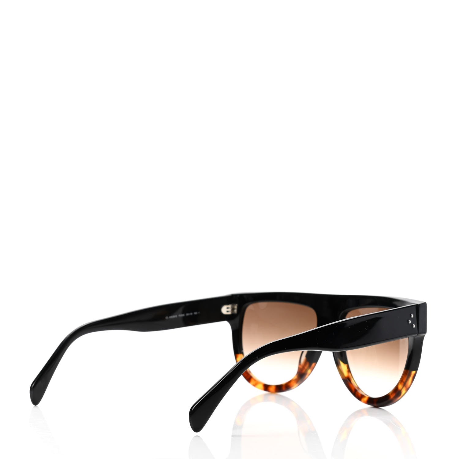 Celine Shadow Sunglasses CL 41026/S Black Havana 5 of 5