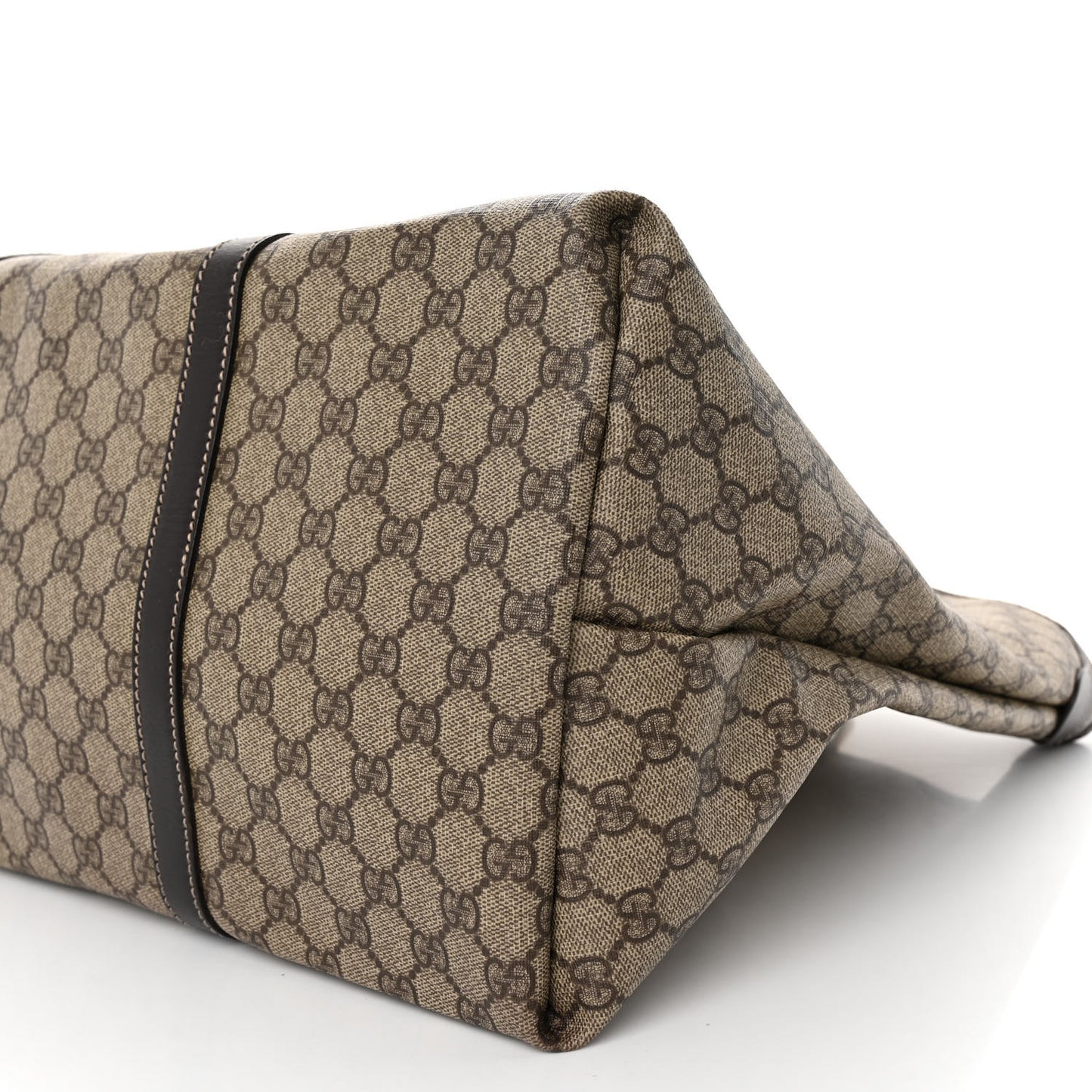 GG Plus Monogram Medium Joy Tote Dark Brown
