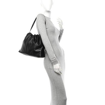 The Row Nappa Angy Hobo Bag Dark Brown 2 of 10