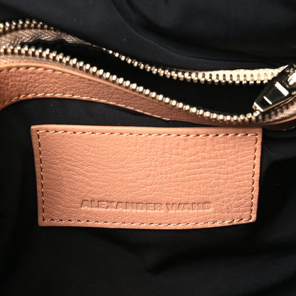 Alexander Wang Pebbled Lambskin Mini Rockie Blush Gold Hardware 6 of 9