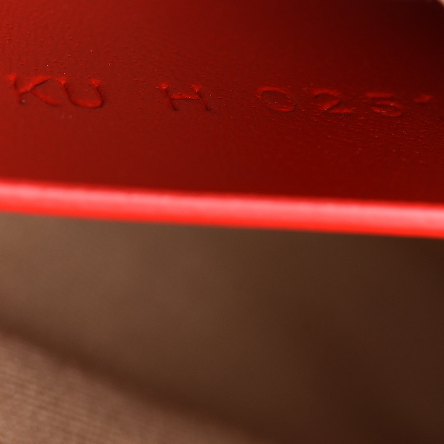 Smooth Calfskin Nano Antigona Red