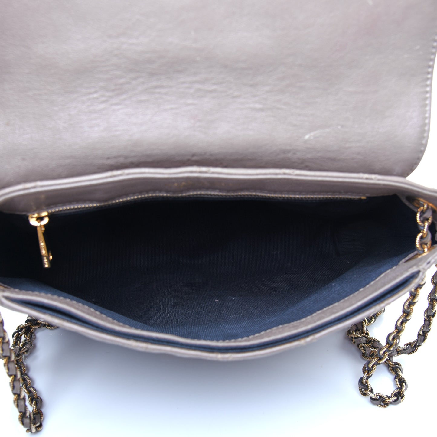 Calfskin Quilted Flap Bag
