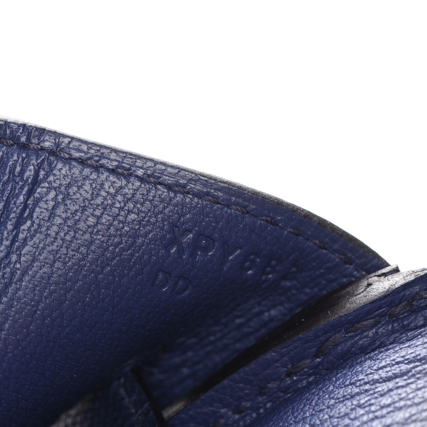 Epsom Birkin 35 Bleu Saphir
