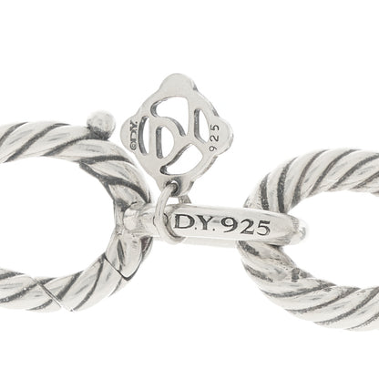 David Yurman Sterling Silver 12mm Large Oval Link Necklace 4 of 4