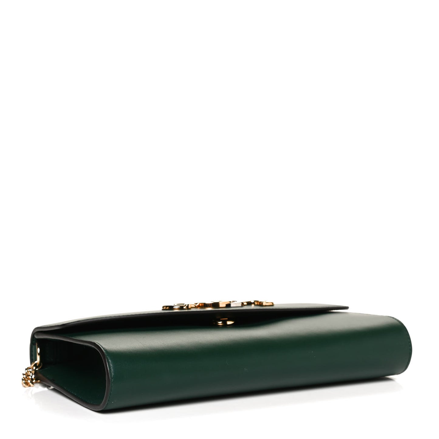 Smooth Calfskin Small Zumi Top Handle Shoulder Bag Vintage Green