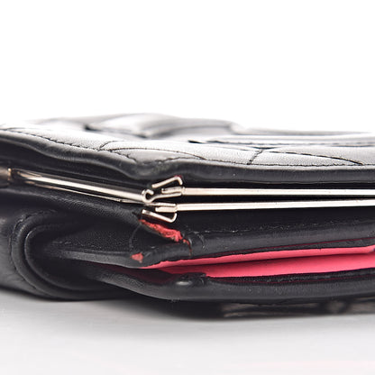 Chanel Calfskin Quilted Cambon Bi-Fold Wallet Black 11 of 18