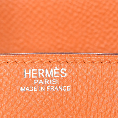 Hermes Epsom Birkin 25 Orange 19 of 24