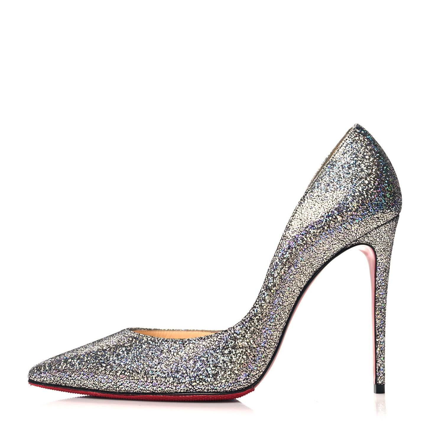 Patent Glitter Disco Ball Iriza 100 Pumps 38 Purple Pop Multicolor