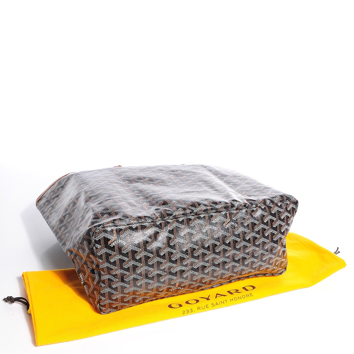Goyard Goyardine Saint Louis PM Black Gold 4 of 8