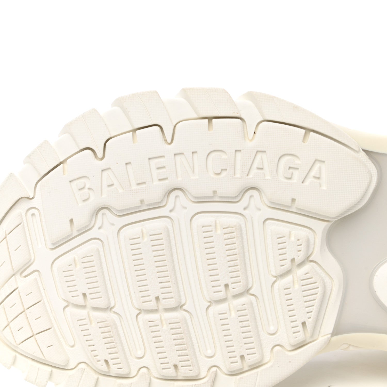 Balenciaga Neoprene Rubber Womens Track Sandals 38 White 6 of 8