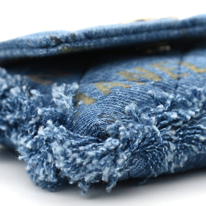 Chanel Denim Quilted Denim Mood Belt Bag Blue Multicolor 9 of 11