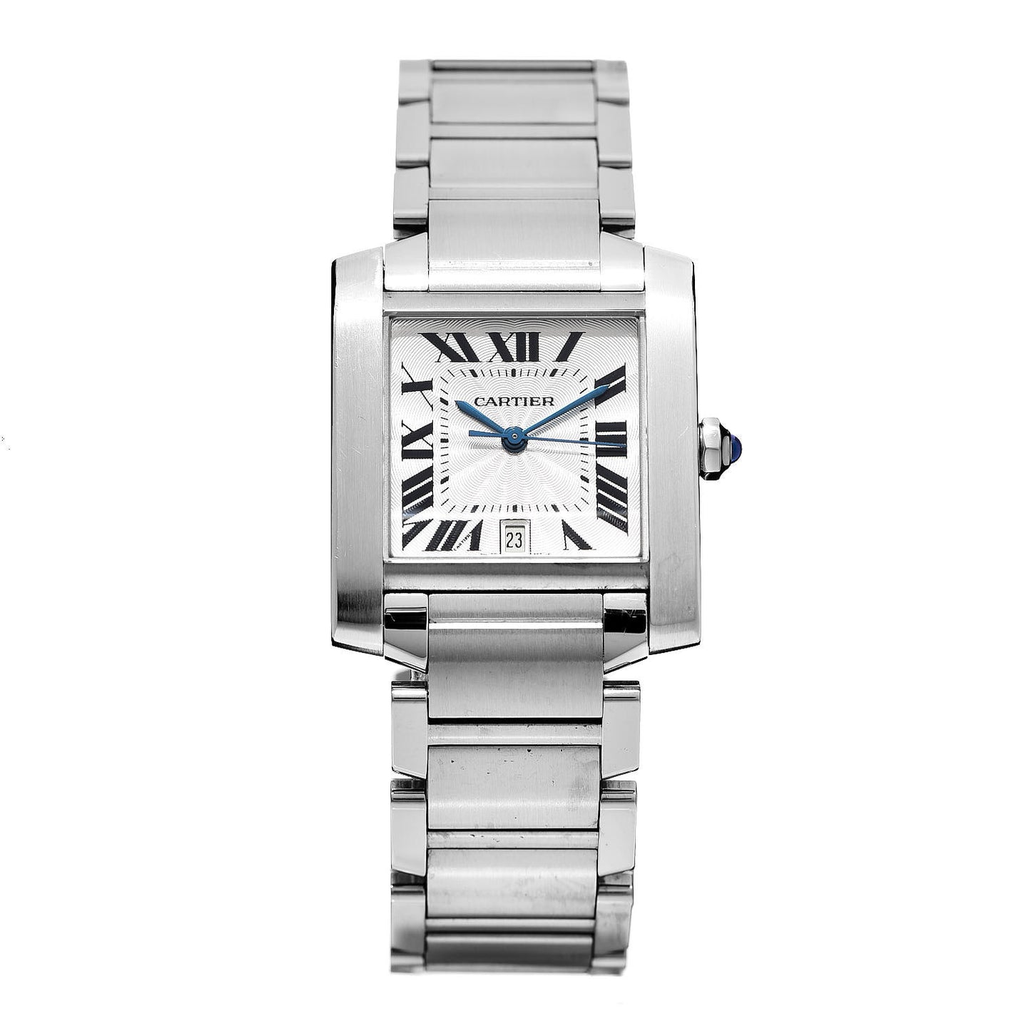 Stainless Steel 28mm Tank Francaise Automatic Watch