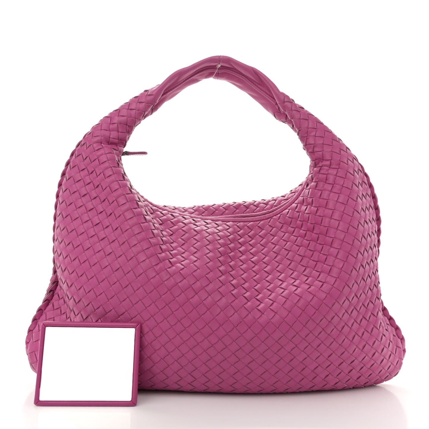 Nappa Intrecciato Large Veneta Hobo Ametiste