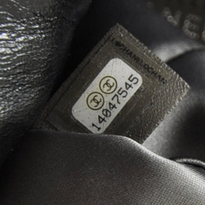 Chanel Lambskin Tweedy Flap Black 8 of 12