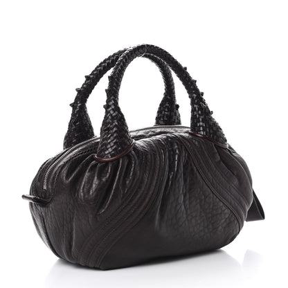 Fendi Nappa Nuvolata Spy Bowler Moro 3 of 10