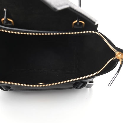 Celine Grained Calfskin Nano Belt Bag Black 5 of 14