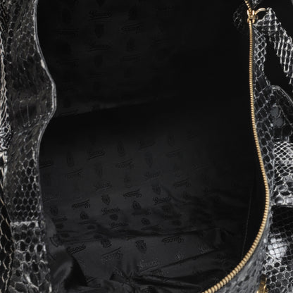 Gucci Python Large Hysteria Tote Black 6 of 8