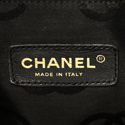 Chanel Straw Raffia Tote Black 6 of 10