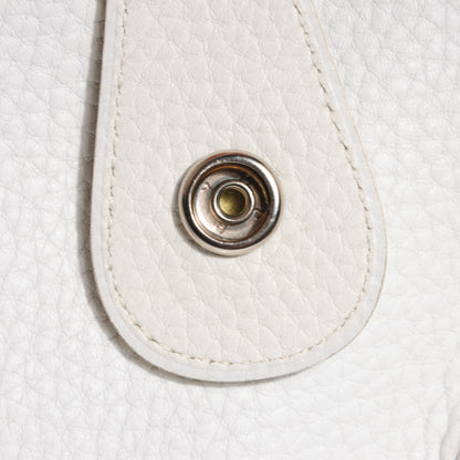 Hermes Taurillon Clemence Evelyne III GM White 13 of 15