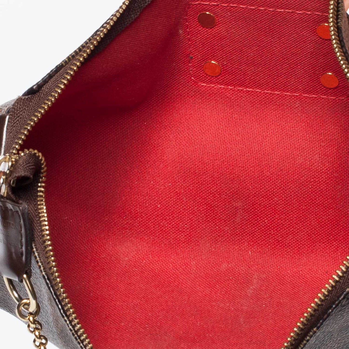 Damier Ebene Eva Clutch
