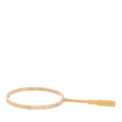 Cartier 18K Yellow Gold Small LOVE Bracelet 16 4 of 5