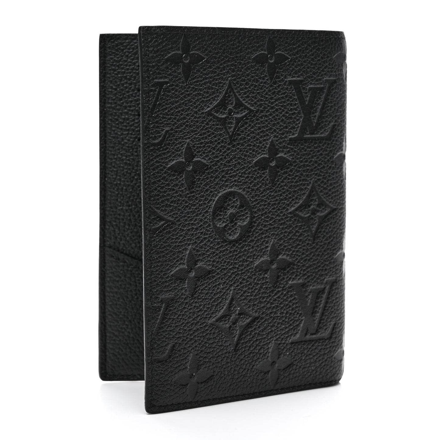 Empreinte Monogram Passport Cover Black