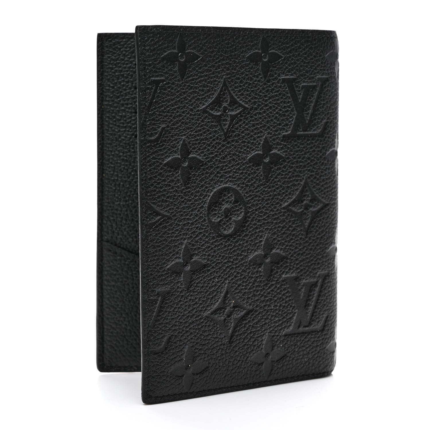 Louis Vuitton Empreinte Monogram Passport Cover Black 3 of 7