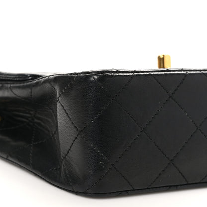 Chanel Lambskin Quilted Mini Square Flap Black 9 of 12
