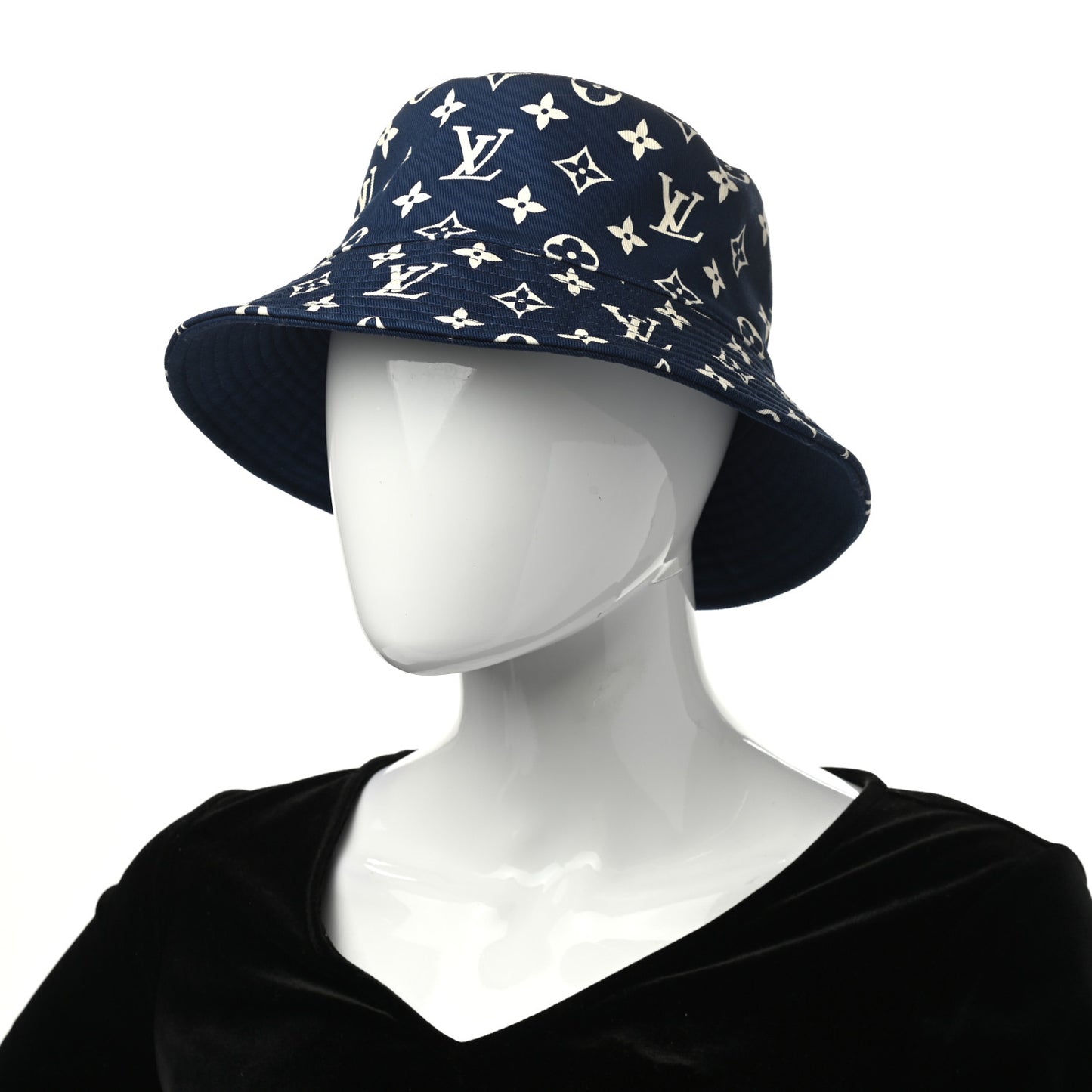 Monogram LV Escale Bucket Hat S Blue