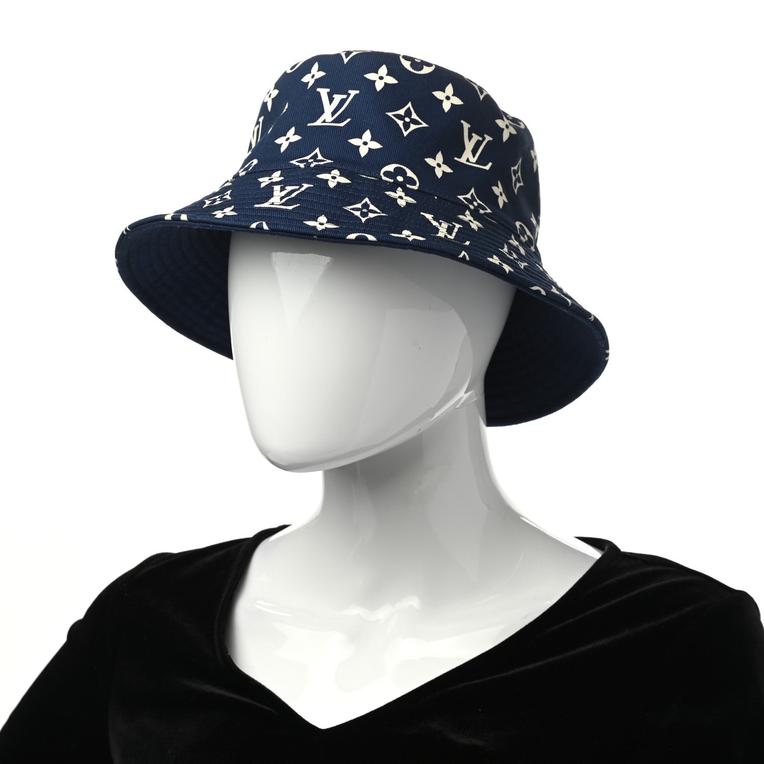 Louis Vuitton Monogram LV Escale Bucket Hat S Blue 2 of 6