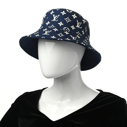 Louis Vuitton Monogram LV Escale Bucket Hat S Blue 2 of 6