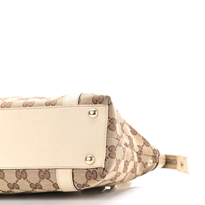Gucci Monogram Small Abbey Tote Off White 9 of 10