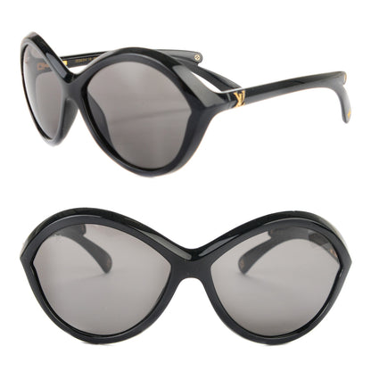 Louis Vuitton Flore Sunglasses Z0263W Black 1 of 6