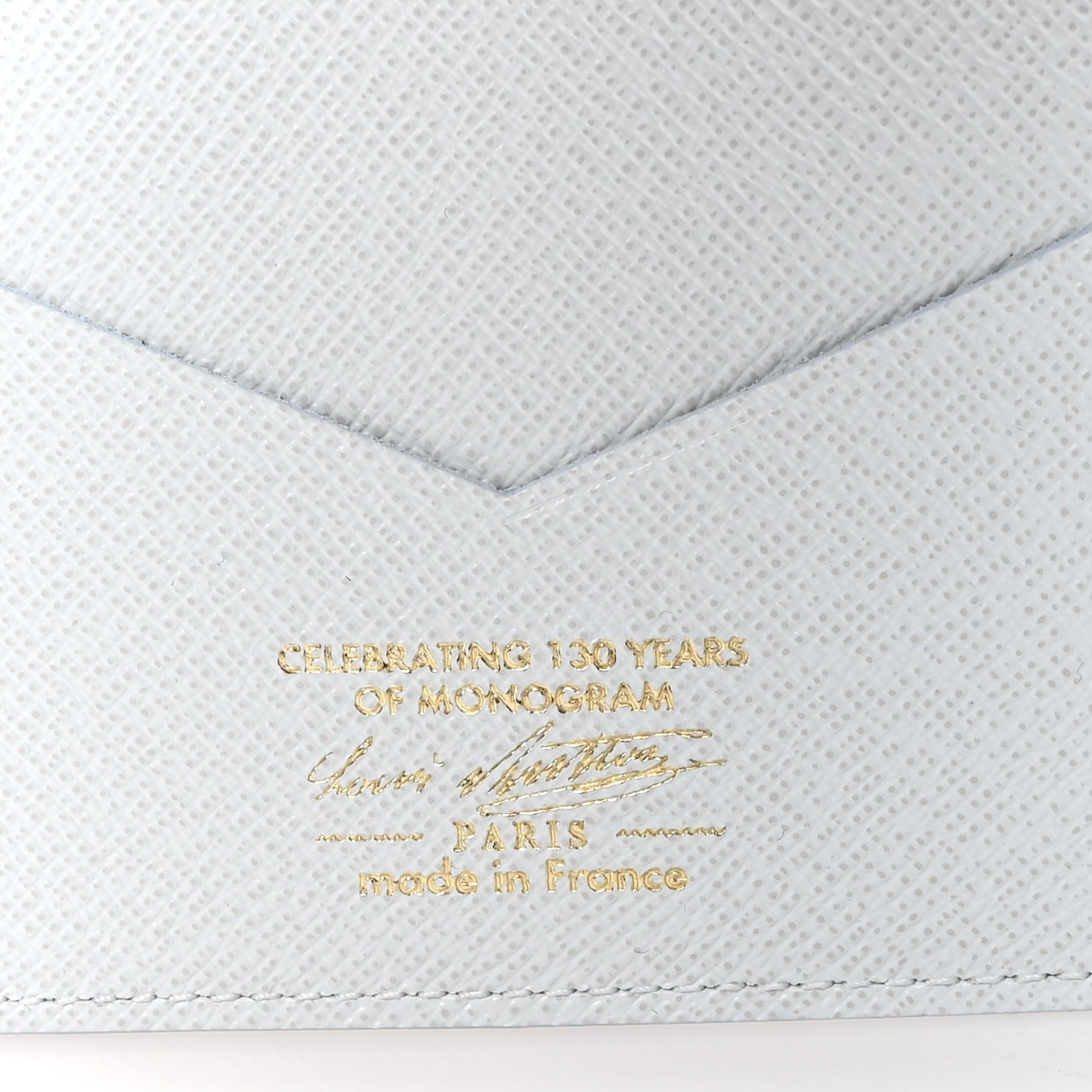 Louis Vuitton Monogram Origine Passport Cover Bleu Courrier 6 of 7
