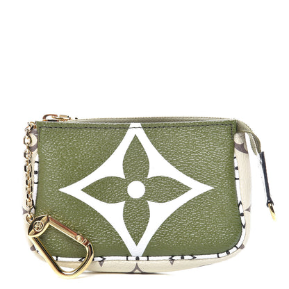 Louis Vuitton Monogram Giant Micro Pochette Accessories Kaki White 1 of 8