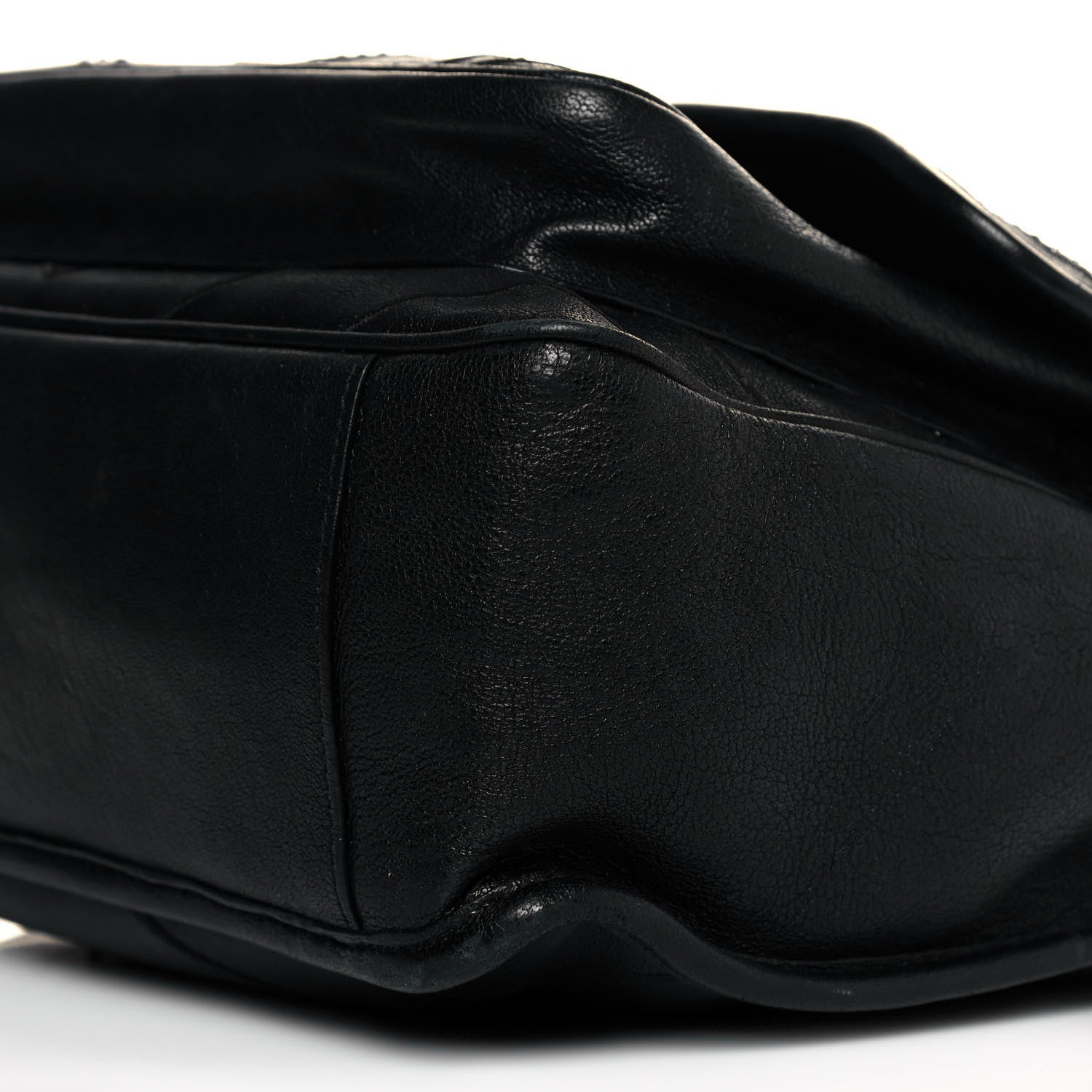 Saint Laurent Calfskin Matelasse Monogram Microstud Medium Niki Chain Satchel Black 9 of 10