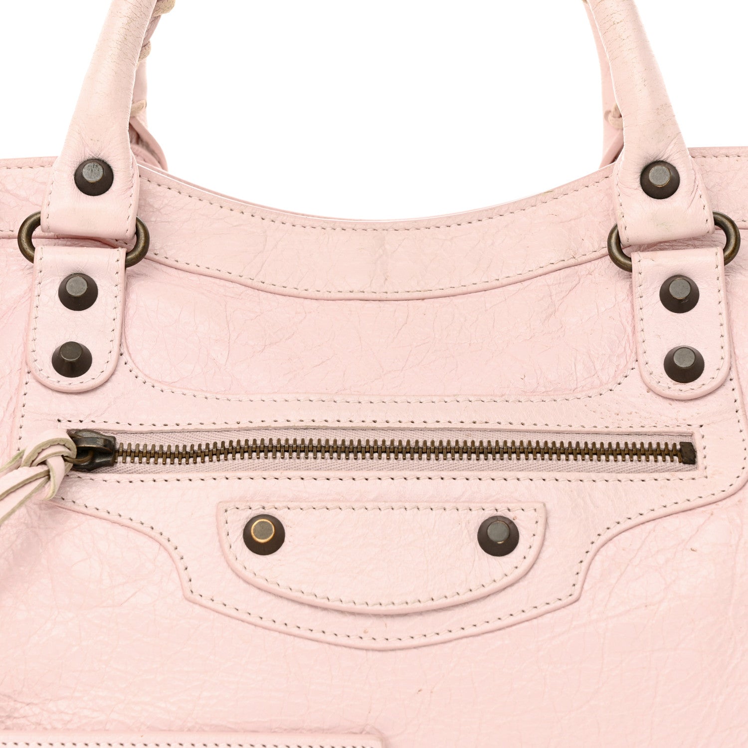 Balenciaga Agneau Classic Hardware City Rose Poudre Rose Petunia 7 of 17