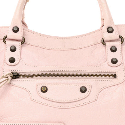 Balenciaga Agneau Classic Hardware City Rose Poudre Rose Petunia 7 of 17