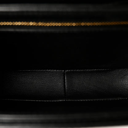 Celine Shiny Calfskin Teen Triomphe Black 5 of 10